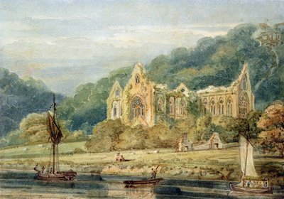 Abadía de Tintern de Thomas Girtin